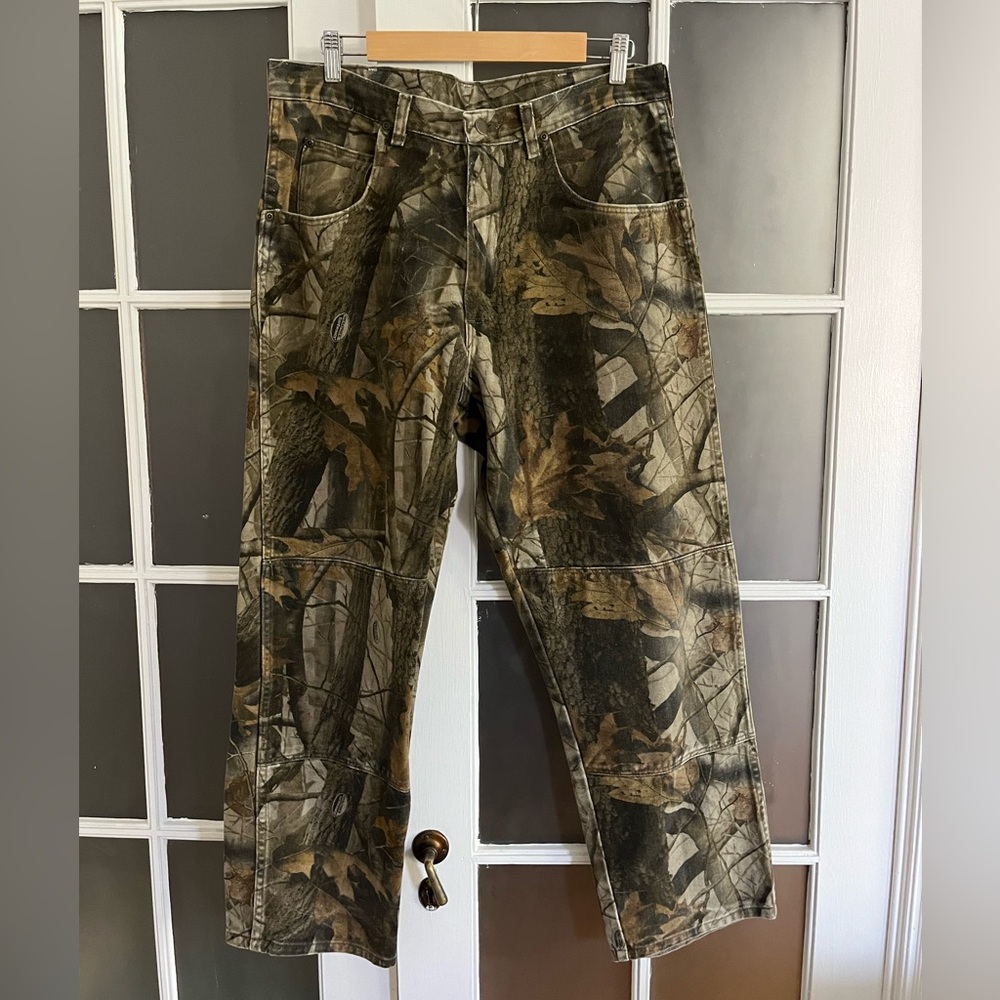 Wrangler Realtree Camo Heavy Double Knee Pants 34x32